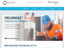 Tablet Screenshot of fieldboss.com